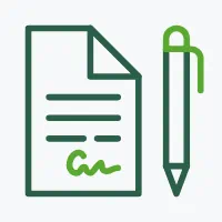 signed document icon